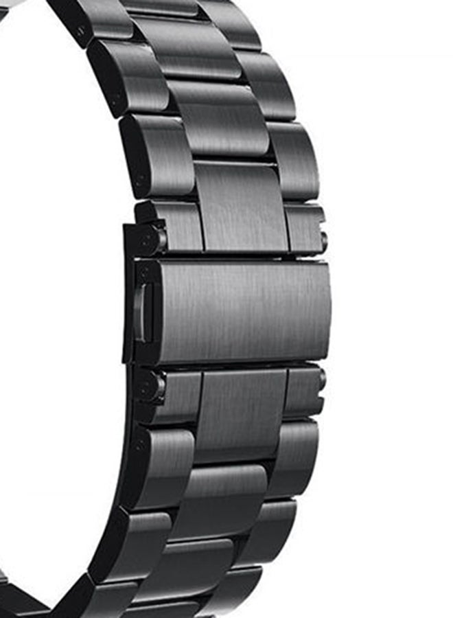 Replacement Band Loop Strap For Apple Watch Series 4 44mm Black - Image 3